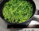 豆苗とお揚げさんのあえもの作り方3写真