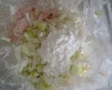 おさかなのソーセージと長芋のぽとり焼き作り方5写真