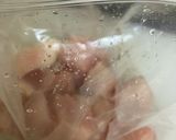鶏胸肉とキャベツのみそ炒め作り方1写真