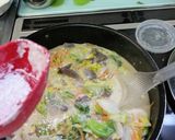 白菜ミルクシチュー風作り方10写真