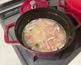 もち麦で作る！きのことベーコンのリゾット作り方6写真