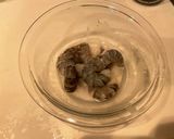 海老とブロッコリーの塩昆布炒め作り方1写真