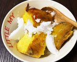 焼き芋アレンジ！焼き芋ココナッツオイル作り方1写真