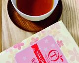 糖質オフ☆焼酎の桜の紅茶割り♪作り方1写真