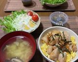 とり玉丼作り方5写真