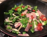 簡単春色パスタ作り方1写真