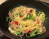 簡単春色パスタ作り方2写真