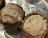 大きなしいたけ☆ツナマヨチーズ焼き作り方2写真