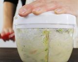 粉がなくても大丈夫！桜えびのお好み焼き作り方3写真