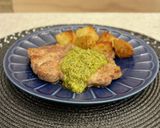 バジルソースのポークソテー作り方8写真