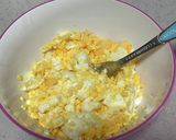 幸せの黄色いた玉子サンド♡優しいママの味作り方1写真