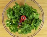 炊飯器で簡単！菜の花と筍のおこわ作り方4写真