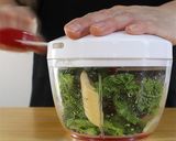 炊飯器で簡単！菜の花と筍のおこわ作り方5写真
