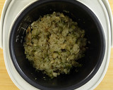 炊飯器で簡単！菜の花と筍のおこわ作り方8写真