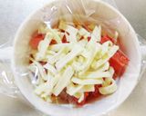 朝食ランチ☆レンジ3分チーズトマトスープ作り方3写真
