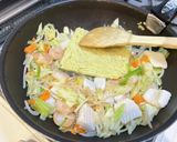 にんにくマシマシ海鮮焼きそば作り方5写真