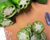 ムダのないピーマンの切り方作り方1写真