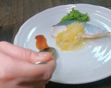 春を楽しむ焼き魚～はっさくと新玉～作り方9写真