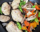 チキンのレモンハーブ焼き作り方5写真