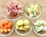 韓国風鶏肉煮込み「タットリタン」作り方1写真