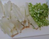 簡単！めちゃうま！大根だけ炒め♪作り方1写真