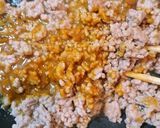 簡単！激ウマ！豚ひき肉カレー肉味噌もやし作り方4写真