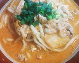 簡単☆豚キムチ煮込みうどん作り方4写真