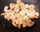 台湾風★海老とキャベツの炒めうどん作り方5写真
