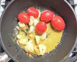 エビとトマトと青梗菜のワインとバター炒め作り方8写真