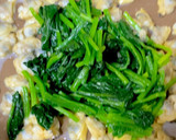 あさりとほうれん草のバター炒め^^作り方4写真