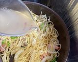 罪悪感を半分に★えのきナポリタン作り方6写真