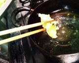 捨てないで！うすいえんどう鞘のかき揚げ作り方3写真