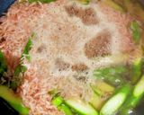 アスパラと桜エビの春クリームパスタ作り方5写真