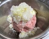 新玉ねぎで作るヘルシー生おからハンバーグ作り方11写真
