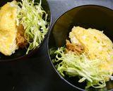 即席！お味噌汁　しらす卵と春キャベツ作り方2写真