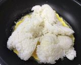 バター風味の高菜チャーハン☆作り方1写真