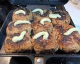 新玉ねぎで作るヘルシー生おからハンバーグ作り方18写真