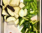 茄子とピーマンの味噌炒め作り方1写真