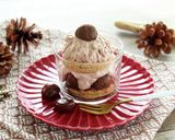 こめココで作る甘栗入りロールケーキ作り方12写真