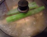 カレイの蒸し煮・葱ソース作り方3写真
