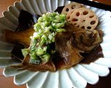 カレイの蒸し煮・葱ソース作り方4写真