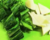 簡単☆春♪菜の花とたけのこの中華サラダ作り方3写真