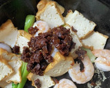 椎茸麻辣醤でクセになる海老厚揚げ炒め作り方3写真