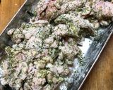 鶏皮のカリカリ青さ粉焼き作り方3写真