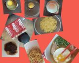 【麺神】で、半熟玉子味噌ラーメン作り方1写真
