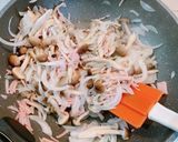 簡単！業スーでほうれん草マカロ二グラタン作り方1写真