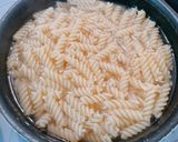 簡単！業スーでほうれん草マカロ二グラタン作り方2写真