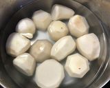 里芋の煮っころがし作り方7写真