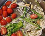 釜揚げしらすのペペロンチーノ作り方4写真