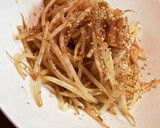 簡単節約！もやしのオイスターソース炒め作り方5写真